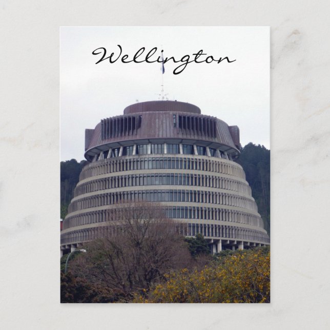Postal colmena de abejas de wellington (Anverso)