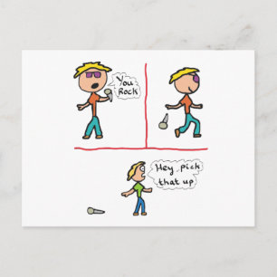 Postal Colocar el micrófono