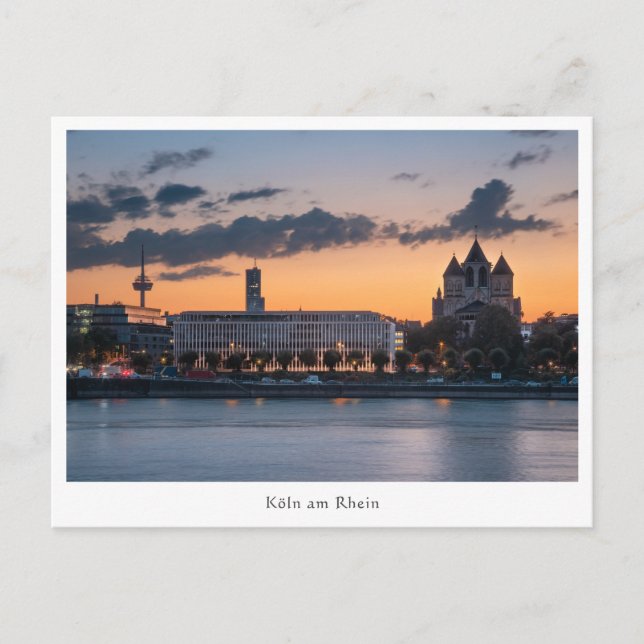 Postal Cologne Germany (Anverso)