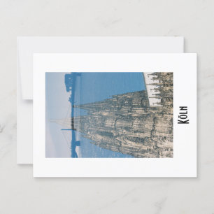 Postal Cologne Postcard