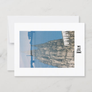 Postal Cologne Postcard