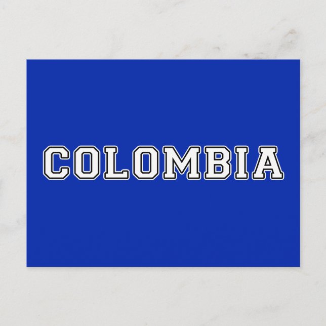 Postal Colombia (Anverso)