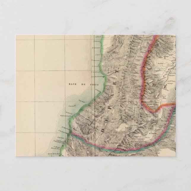 Postal Colombia, América del Sur 4 (Anverso)