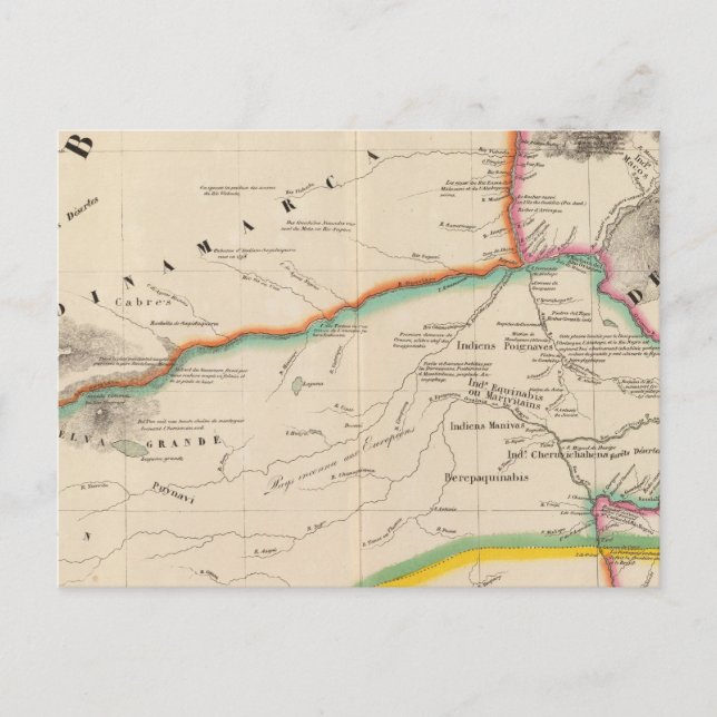 Postal Colombia, América del Sur 5 (Anverso)