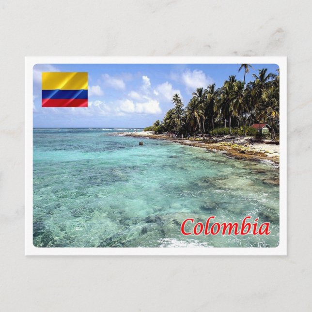 Postal Colombia - Archipiélago de San Andrés - (Anverso)