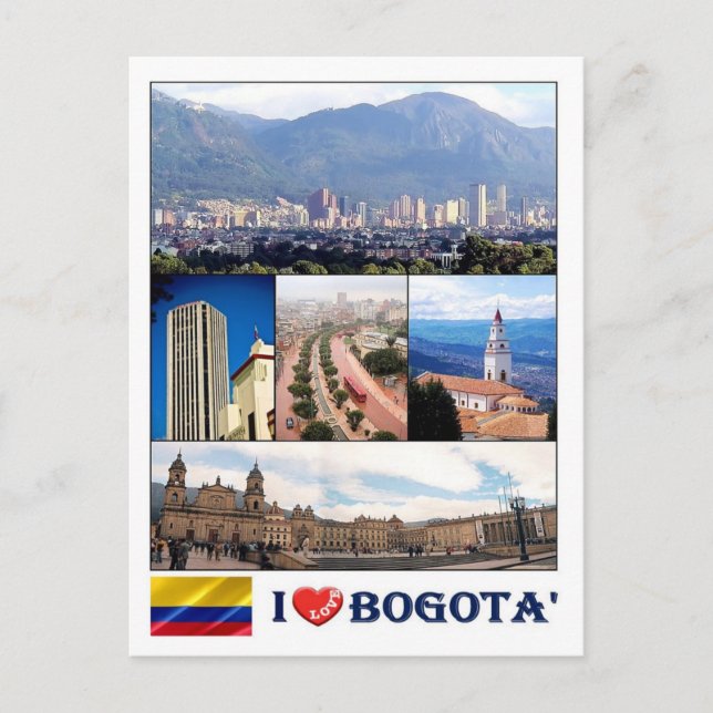 Postal Colombia - Bogotá - Amo - (Anverso)