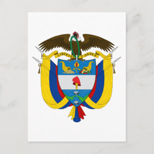 Postal Colombia Escudo de armas
