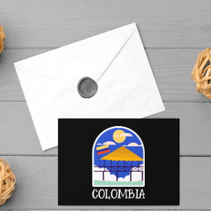 Postal Colombia Viaje de época