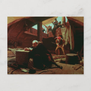 Postal Colón en las cadenas, 1863