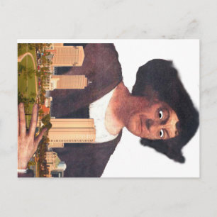 Postal Colón, línea aérea de Ohio con Colón en el cielo