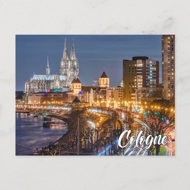 Postal Colonia, Alemania (Anverso)