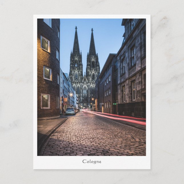 Postal Colonia Alemania (Anverso)