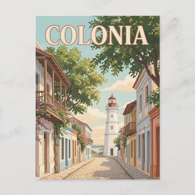 Postal Colonia del Sacramento (Anverso)