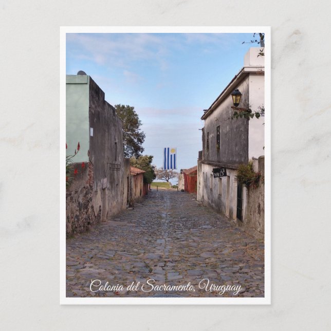 Postal Colonia del Sacramento, Uruguay Postcard (Anverso)