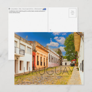 Postal Colonia del Sacramento, Uruguay Viaje
