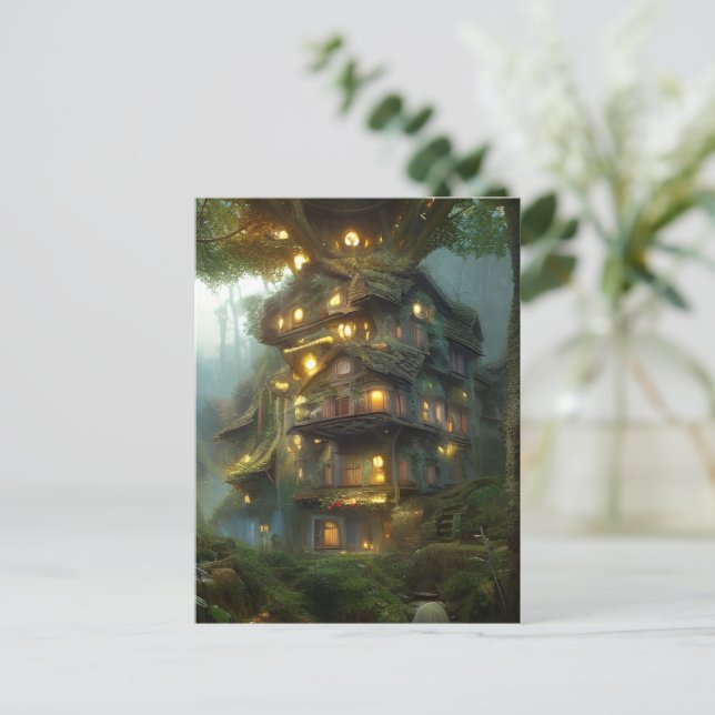 Postal Colonia Magical Treehouse (Anverso de pie)