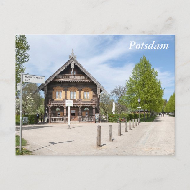 Postal Colonia rusa Alexandrowka (Anverso)