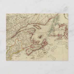 Postal Colonias británicas Norteamérica, Nueva Inglaterra