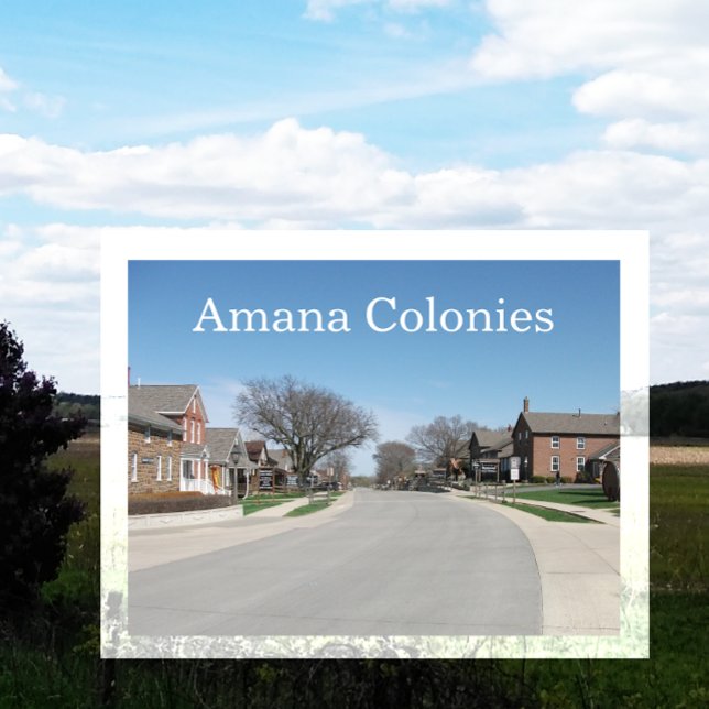 Postal Colonias de Amana, Amana, Iowa (Subido por el creador)