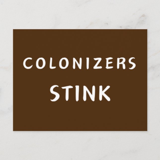 Postal Colonizadores Stink (Anverso)