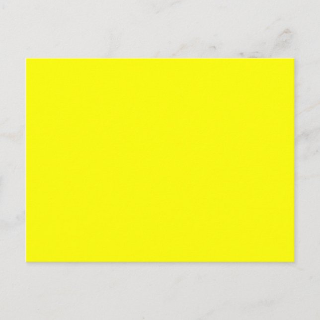 Postal color amarillo (Anverso)