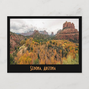 Postal Color de caída de Sedona en Arizona