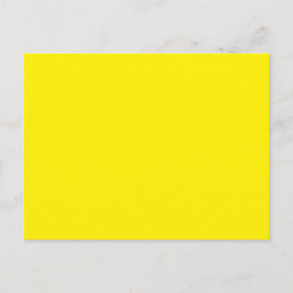 Postal Color de fondo - Amarillo