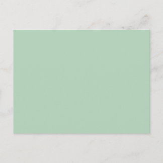 Postal Color de fondo - Celadon
