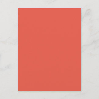 Postal Color de fondo - Coral
