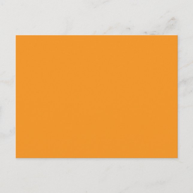 Postal Color de fondo - Naranja (Anverso)