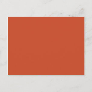 Postal Color de fondo - Naranja quemado
