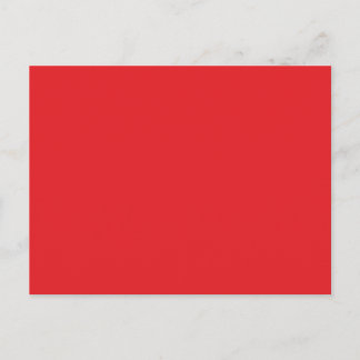 Postal Color de fondo - Rojo