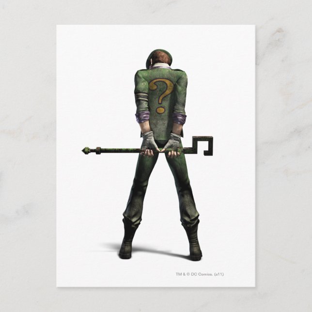 Postal Color de Riddler (Anverso)