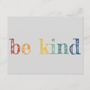 Postal Color de vintage de bondad