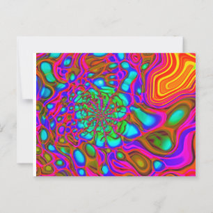 Postal Color del colorante de los neumáticos Splash