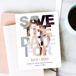 Postal COLOR EDITABLE Peek De moda Guardar La Postcarta D