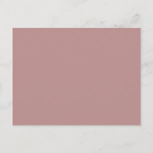 Postal color marrón rosado