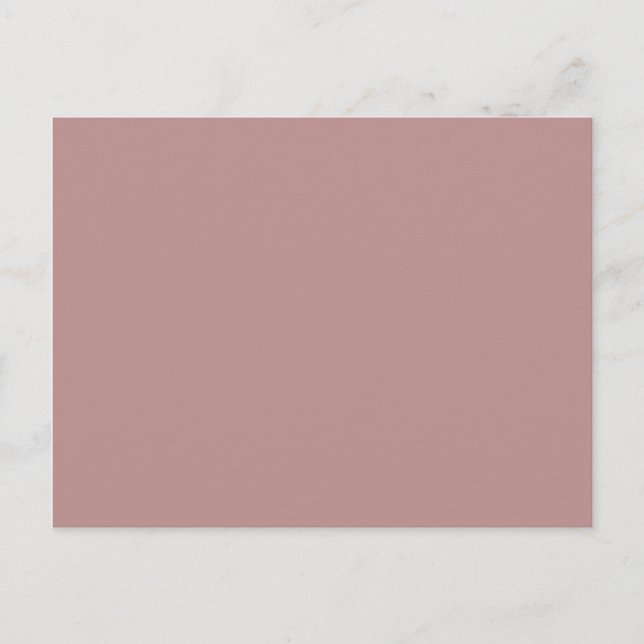 Postal color marrón rosado (Anverso)