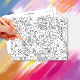 Postal Color Me En B4 Dando Personalizado A Jasmine・