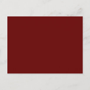 Postal color rojo sangre