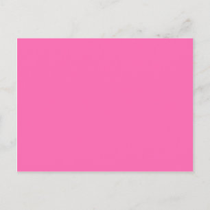 Postal color rosado