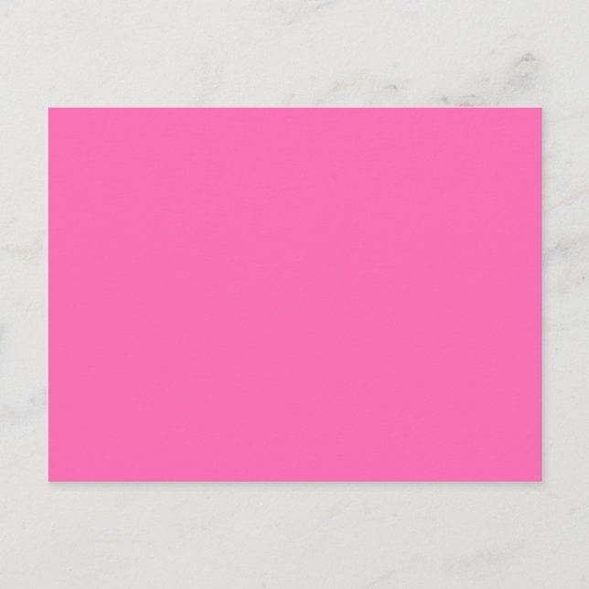 Postal color rosado (Anverso)