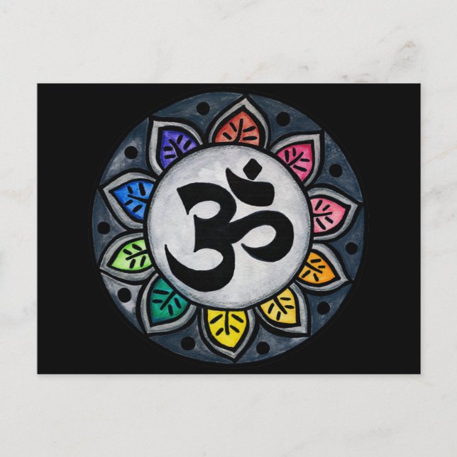 Postal Color sereno (Anverso)