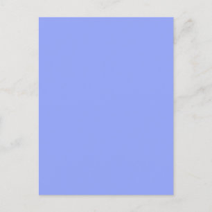 Postal color simple mínimo sólido personalizado azul past