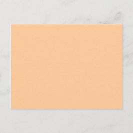 Postal Color sólido del Naranja de color de la bandeja de