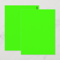 Color Sólido Verde Neon de Arlequín