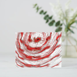 Postal Color Spiral Card