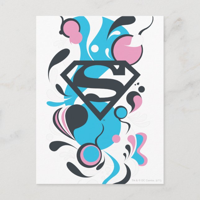 Postal Color Splash Blue (Anverso)