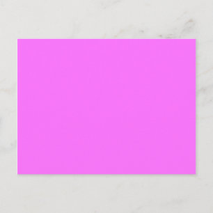 Postal color ultra rosa