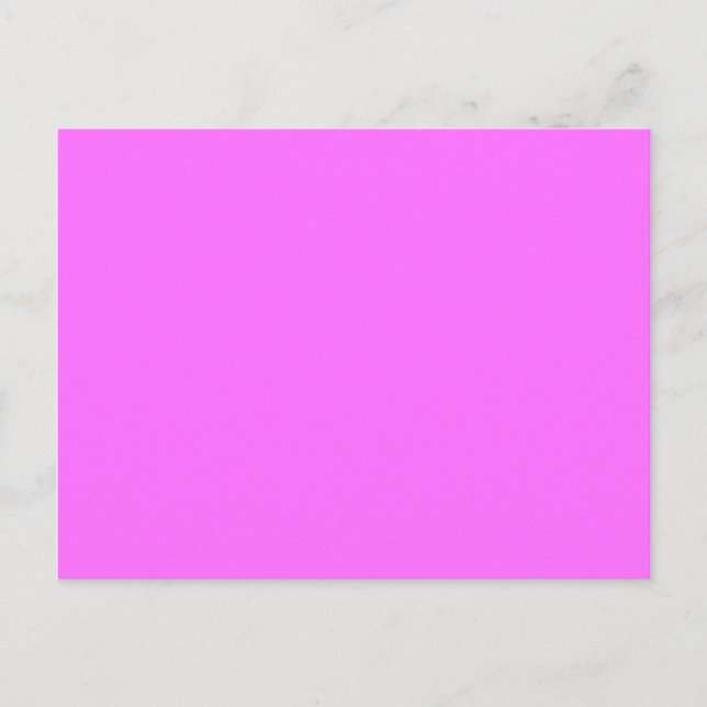Postal color ultra rosa (Anverso)